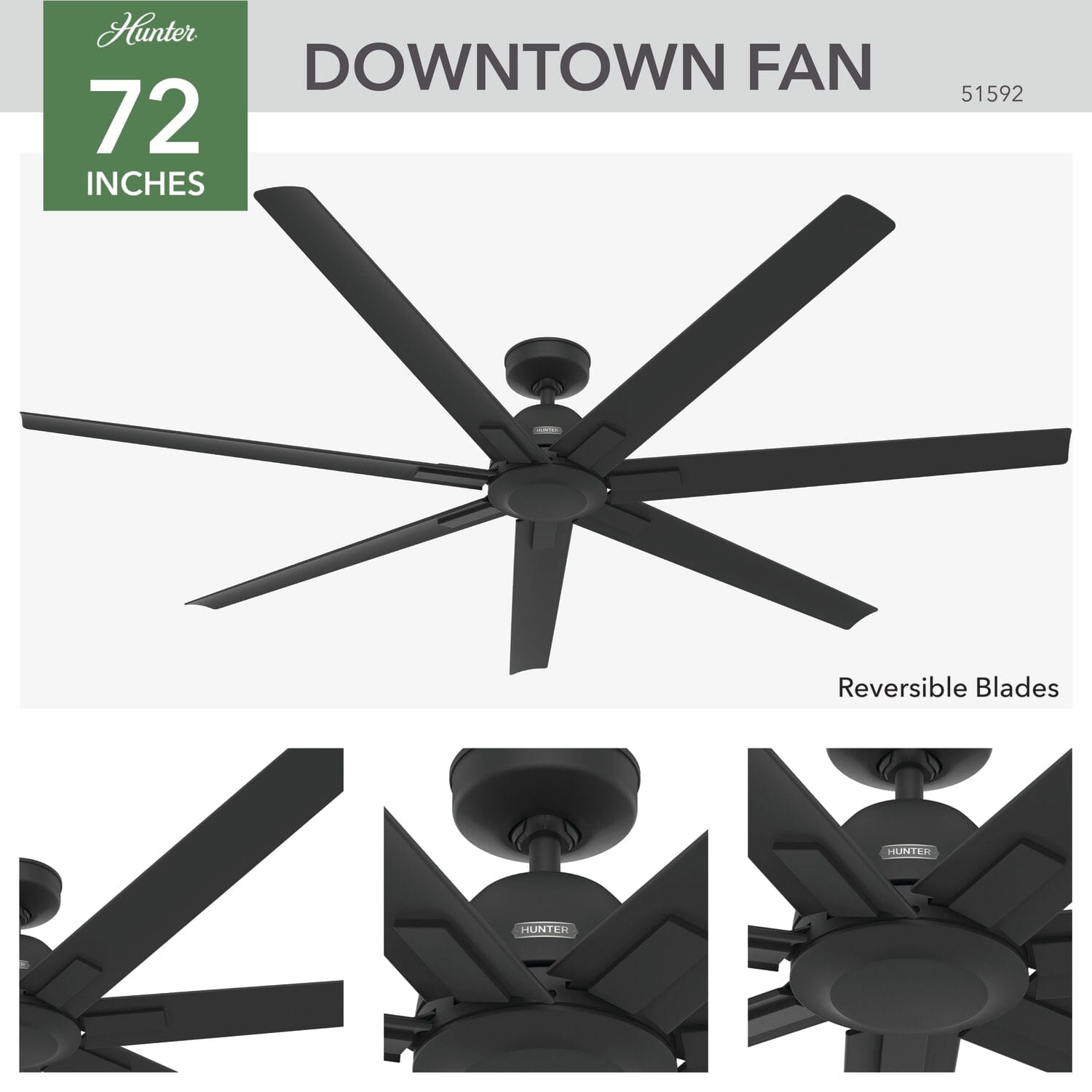 Downtown Outdoor ENERGY STAR 72 inch - Image 6