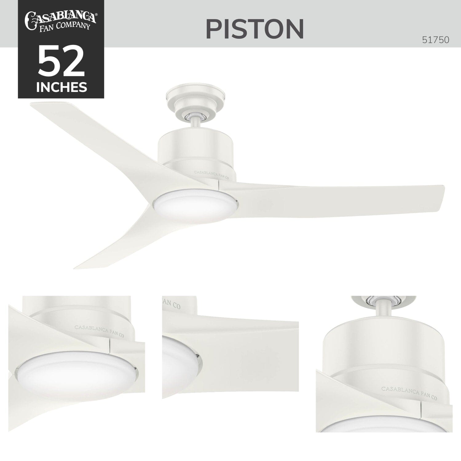 Piston Outdoor with LED Light 52 inch - Image 4