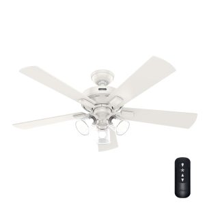 Crestfield with 3 LED Lights 52 inch with remote