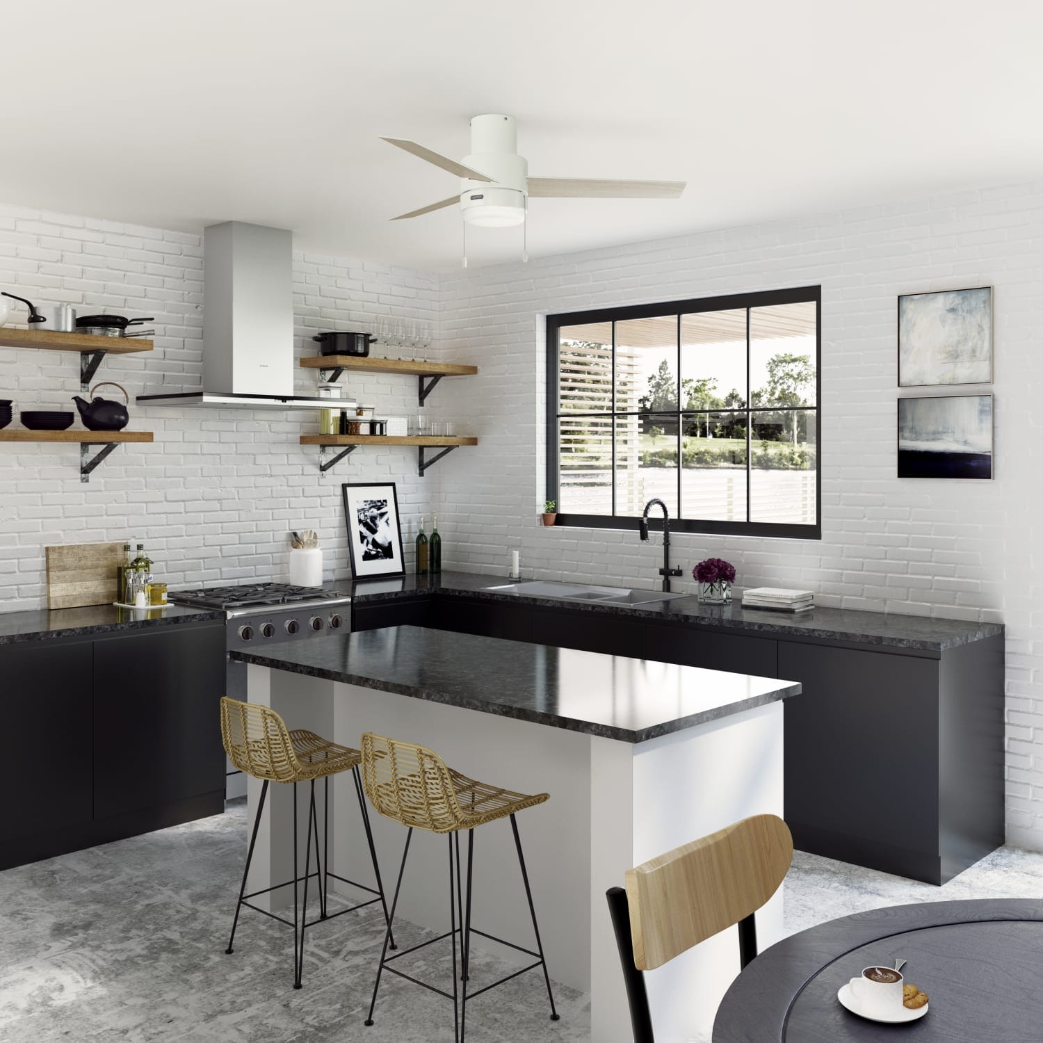 Brunner Low Profile with LED Light 52 inch - Image 5