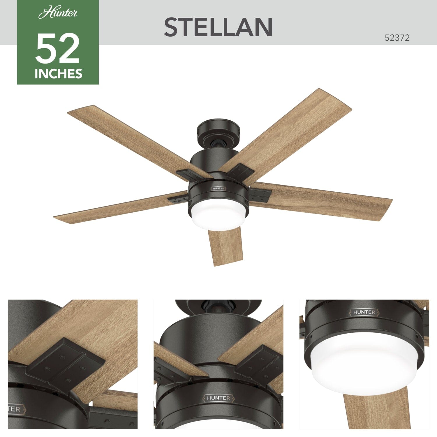 52 inch Stellan with LED Light - Image 2