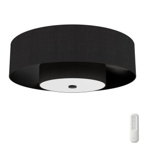 Brookside Jasmine Roth Indoor Fandelier with LED Light 30 inch with remote