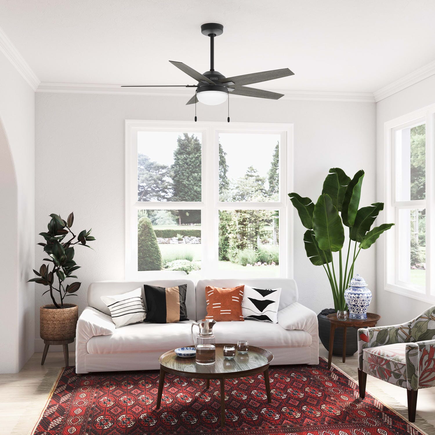 44in Indoor Ceiling Fan with LED Light - Image 5