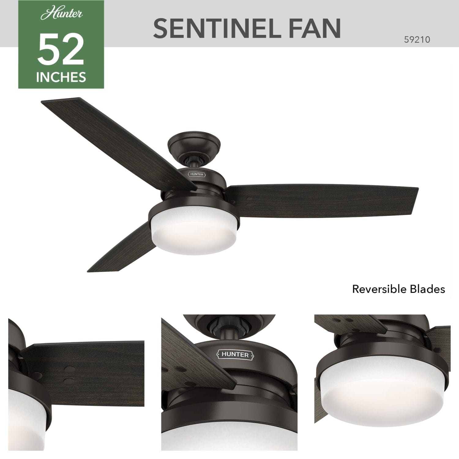 Sentinel with LED Light 52 inch - Image 5