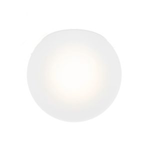 Glass Bowl-Painted Cased White - K877801045