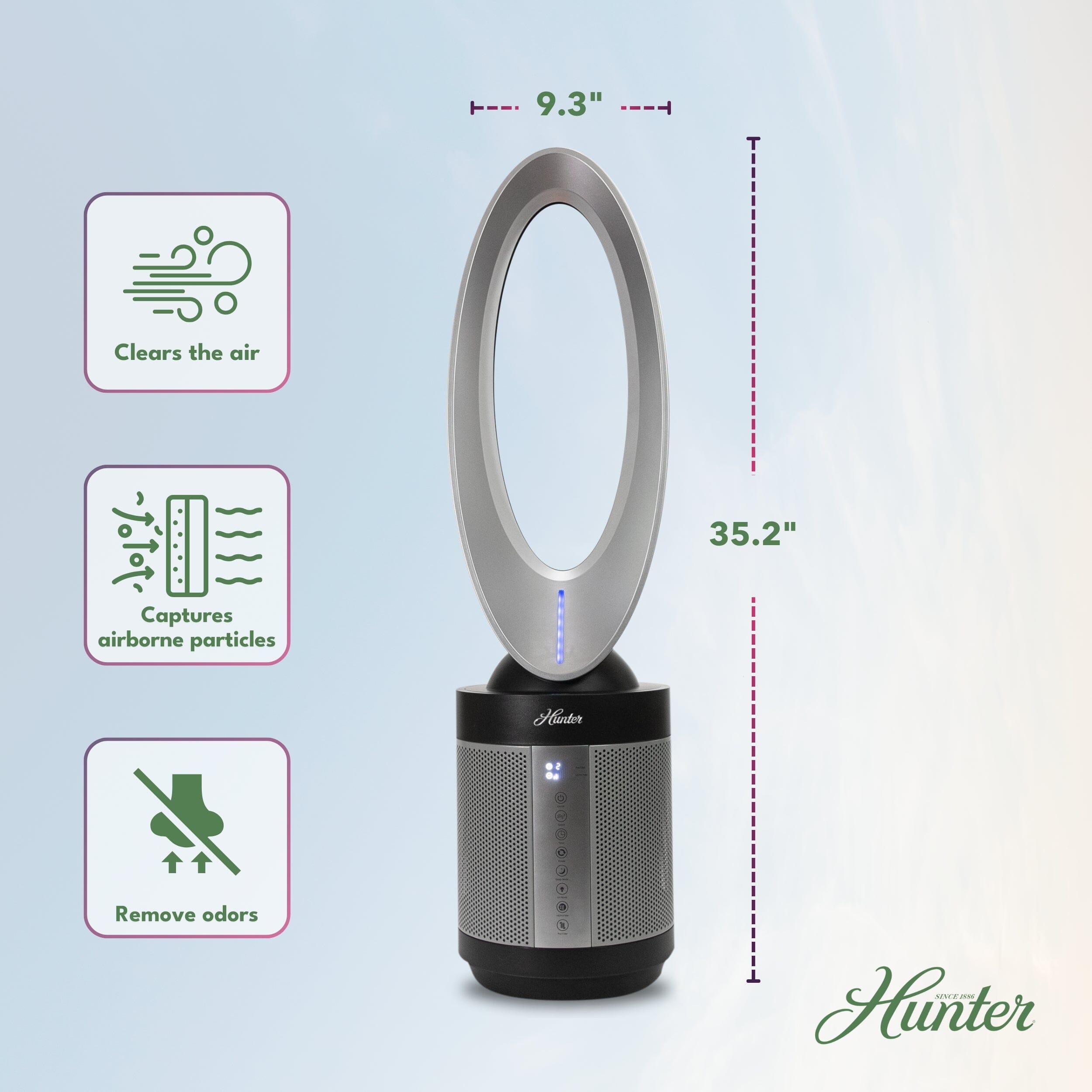HPF520 ExtremeAir Tower Bladeless Air Purifier - Image 3