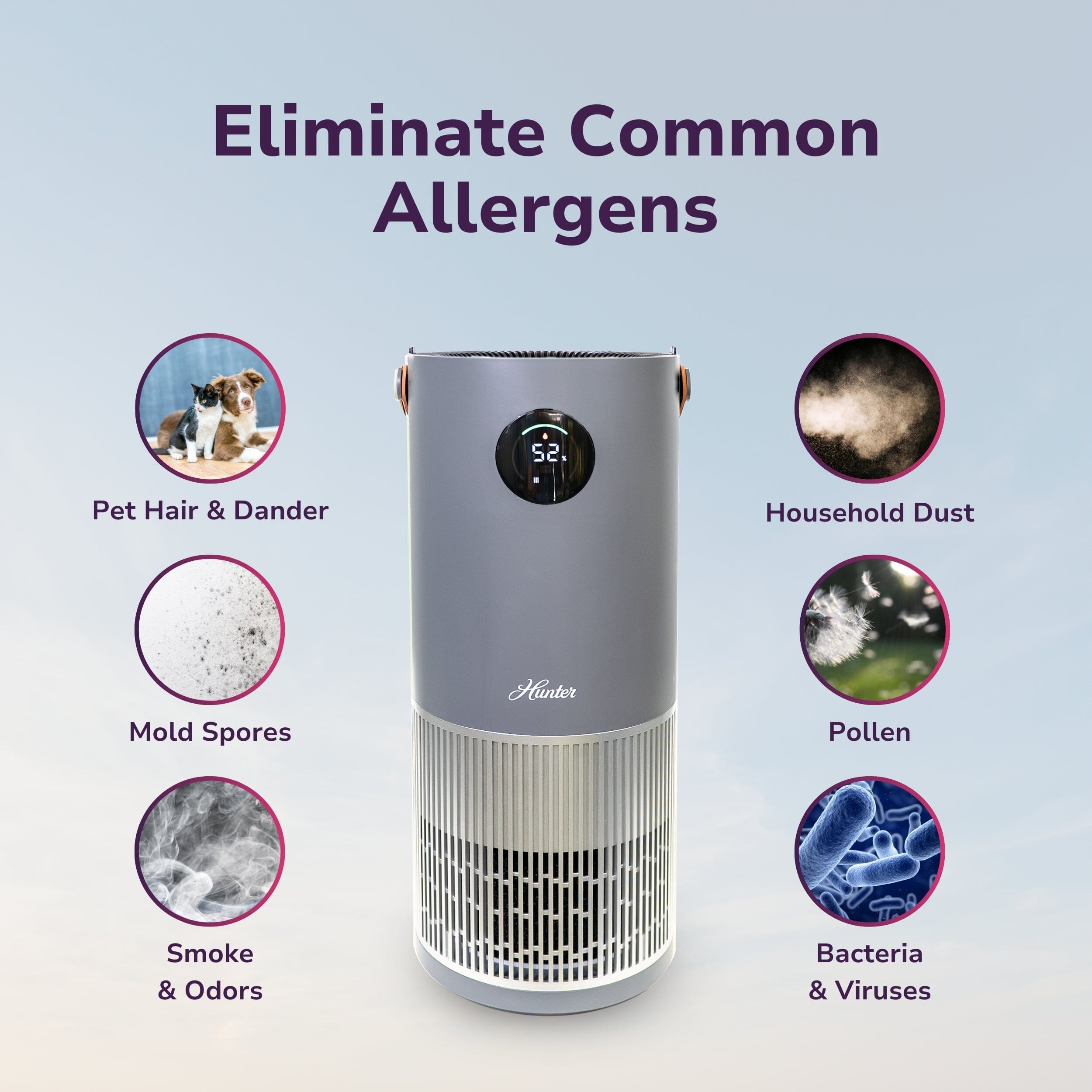 HPH625 2-in-1 True HEPA Air Purifier & Humidifier - Image 4